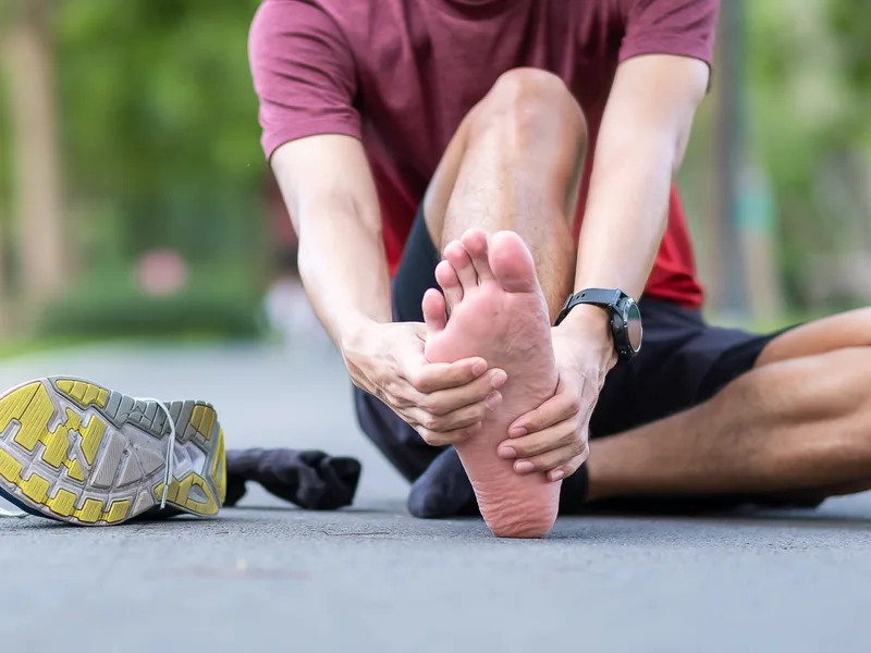 Chiropractic Fitness treating plantar fasciitis in Charlotte